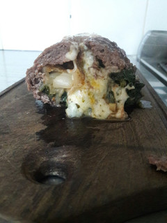 Una foto de Pan de carne relleno