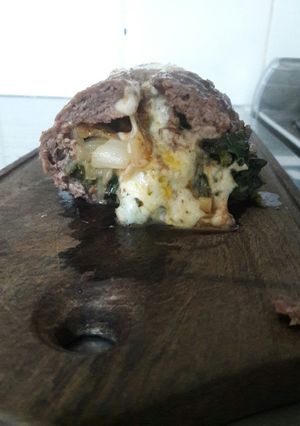 Una foto de Pan de carne relleno