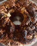 ROSCA rellena de RICOTA, MANZANAS, NUECES, PASAS Y AZÚCAR NEGRA💃🏿🍩🧉🍩🧉🤩😋