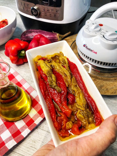 Una foto de Escalibada en la Olla FussionCook FC7 Smart con cabezal de horno