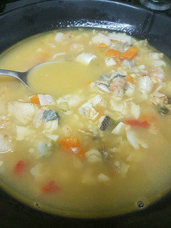 Una foto de Sopa de pescado