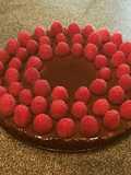 Raspberry Chocolate Tart