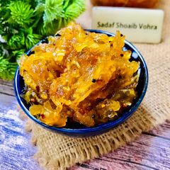 Choonda/Chunda or Chundo (Gujarati sweet pickle) A picture of Choonda/Chunda or Chundo (Gujarati sweet pickle).