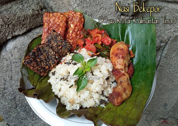 Nasi Bekepor (Khas Kutai Kalimantan Timur)