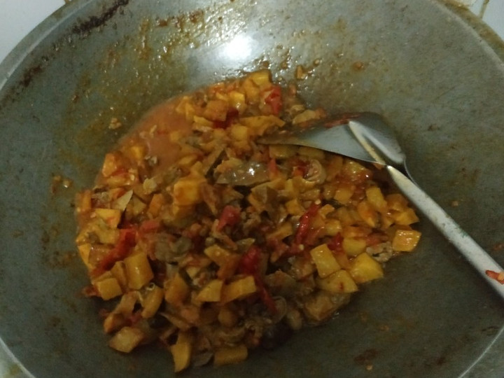 Resep Balado mamah kentang ati ampla yang Enak Banget
