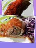 Niños envueltos diferentes (relleno de paté de porotos aduki)
