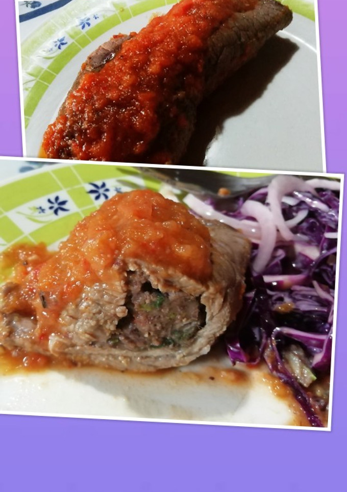 Una foto de Niños envueltos diferentes (relleno de paté de porotos aduki)
