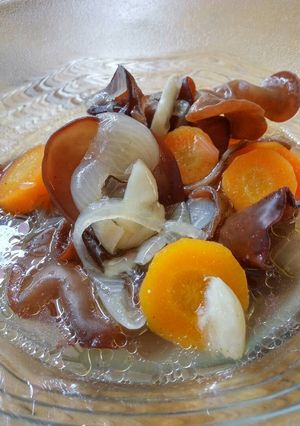 Foto resep Sup Simple Wortel Jamur Tanpa MSG