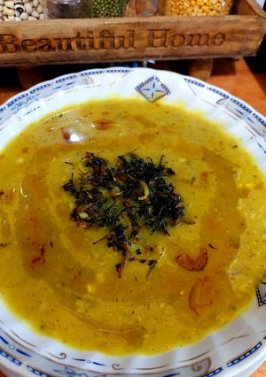 عکسی از دستور سوپ پاییزی ترخینه