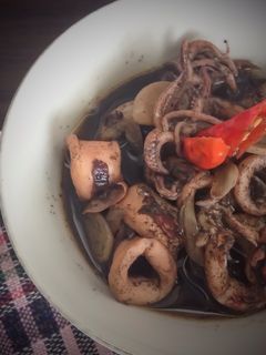 Foto resep Cumi Kuah Hitam