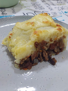 Una foto de Pastel de papa con cochayuyo