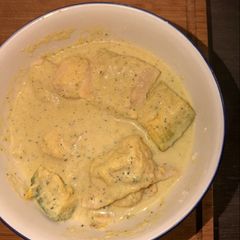 A picture of Creamy Zucchini Soup.
