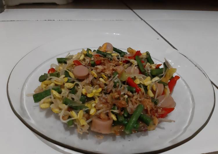 Tumis Taoge Kacang Panjang