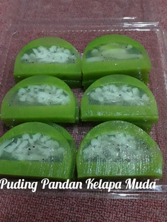 Foto resep Puding Pandan Kelapa Muda