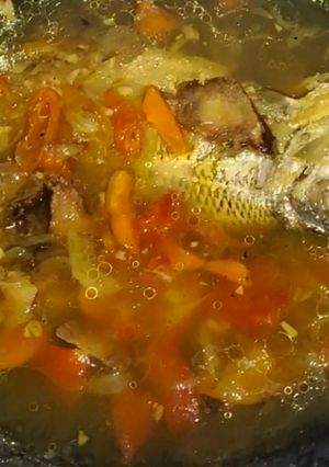 Foto resep Sup kuning ikan Kakap