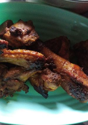 Foto resep Ayam bakar bumbu rendang
