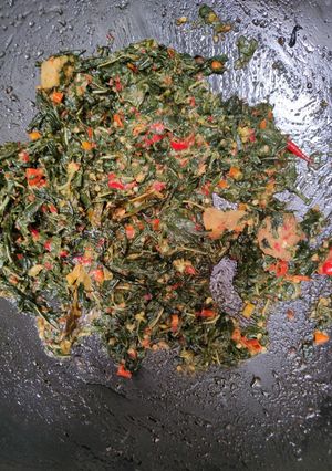 Foto resep Tumis Daun Singkong