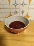 Salsa con Gochujang dulce picante