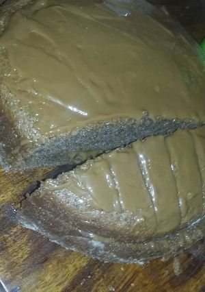 Una foto de Bizcochuelo de chocolate con dulce de leche