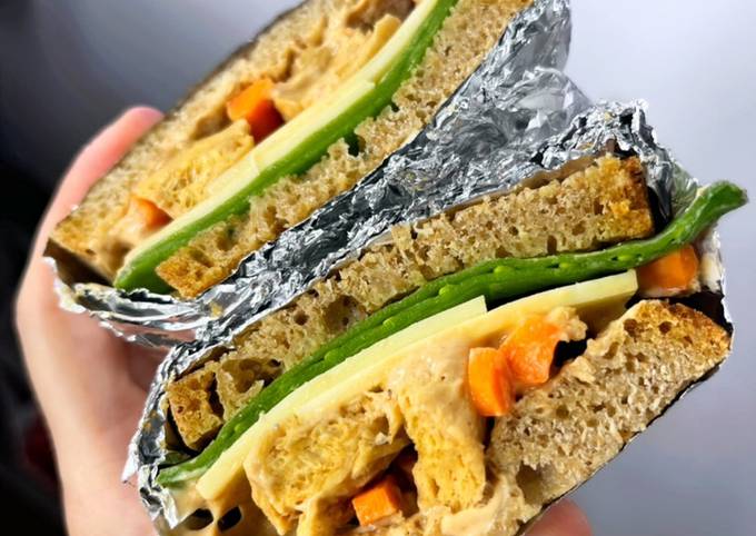 Méthode simple pour Préparer Rapide Idée de sandwich vegan