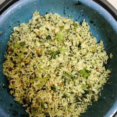 Pudina rice A picture of Pudina rice.