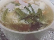 A picture of soup ( knorr