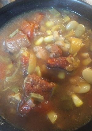 A picture of My Great Aunt Annebelles Soup.