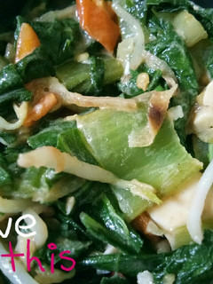Foto resep Tumis Taoge, Telur Asin n Pok Choy