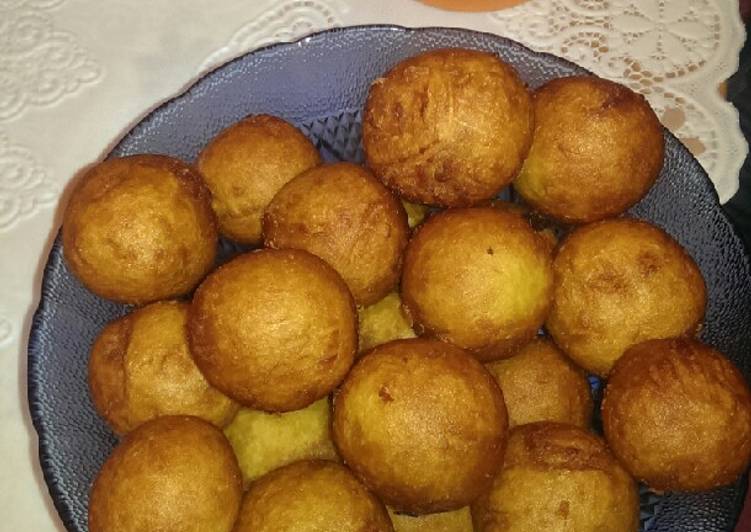 How to Prepare Homemade Sweet potato balls