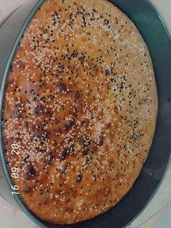 صورة لوصفة كيكة الدخن اللذيذة بدون حشوة التمر