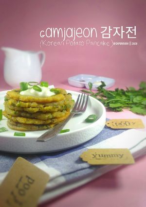 Foto resep Gamjajeon (Pancake Kentang ala Korea)