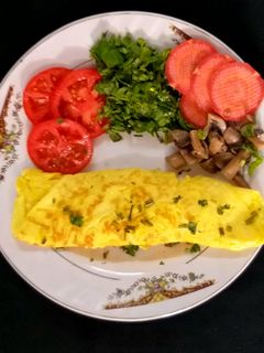 फ़्रेंच ऑमलेट(French omelette recipe in Hindi) रेसिपी मुख्य फोटो