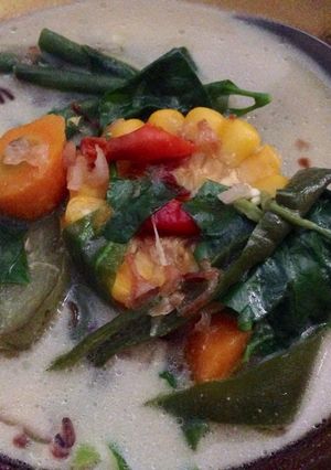Foto resep Sayur lodeh cemplung betawi
