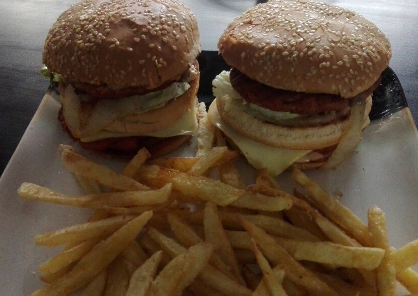 Super star cheese burger