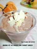 332 🥞Budino fit al cacao con yogurt greco 🇬🇷