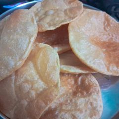 Basen poori A picture of Basen poori.