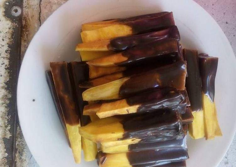 Recipe of Speedy Snack khoai lang bọc chocolate