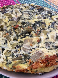 Una foto de Tortilla de acelga