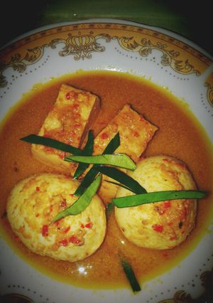 Foto resep Gulai telor daun mangkokan ala unda