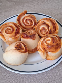 Pizzás csiga recept fotója