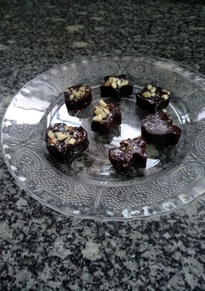 A picture of Homemade chocolate.