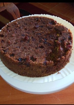 A picture of Spiced fruit cake....#Christmasrevivalcontest.