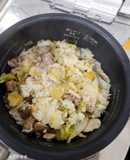 麻油雞高麗菜飯