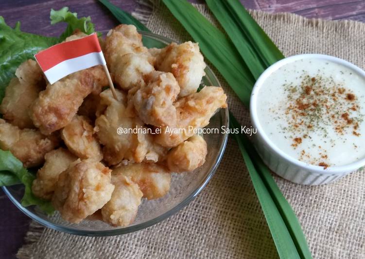 Bumbu Ayam Popcorn Saus Keju | Resep Membuat Ayam Popcorn Saus Keju Yang Sedap