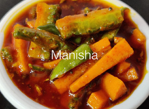 A picture of Mix Veg Pickle.