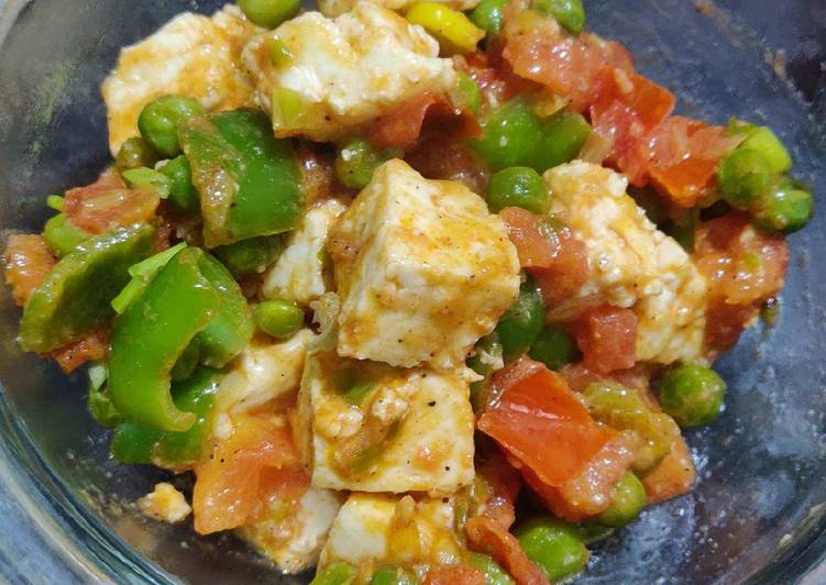 Recipe of Appetizing Paneer Veggies Roasted