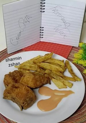 A picture of Chicken broast #ramadankitayari.