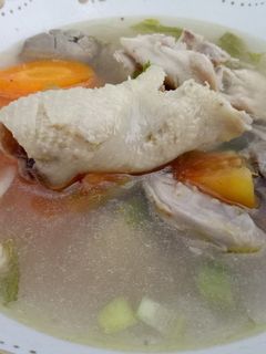 Foto resep Sup ayam kampung 🐔