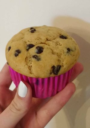 Una foto de Muffins con chips