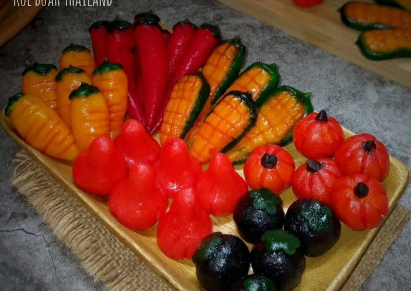 Luk Chup a. k. a Kue Buah Thailand